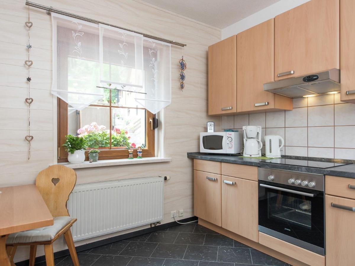 Cozy Apartment In Ore Mountains With Balcony Breitenbrunn  Kamer foto