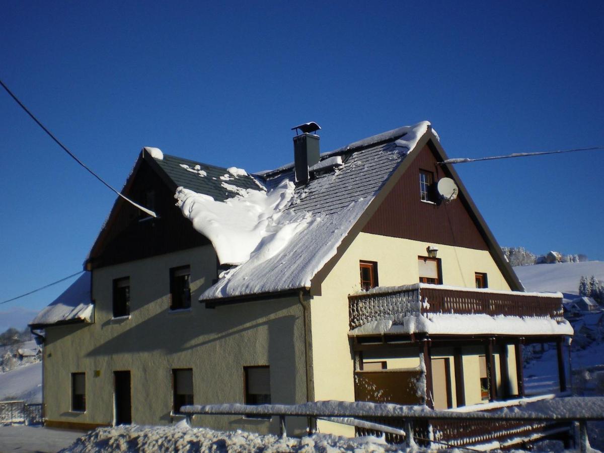 Cozy Apartment In Ore Mountains With Balcony Breitenbrunn  Buitenkant foto