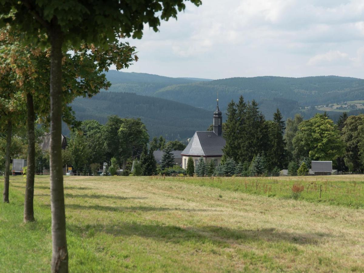 Cozy Apartment In Ore Mountains With Balcony Breitenbrunn  Buitenkant foto