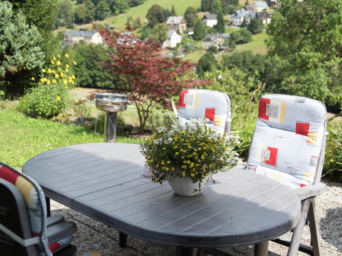 Cozy Apartment In Ore Mountains With Balcony Breitenbrunn  Buitenkant foto