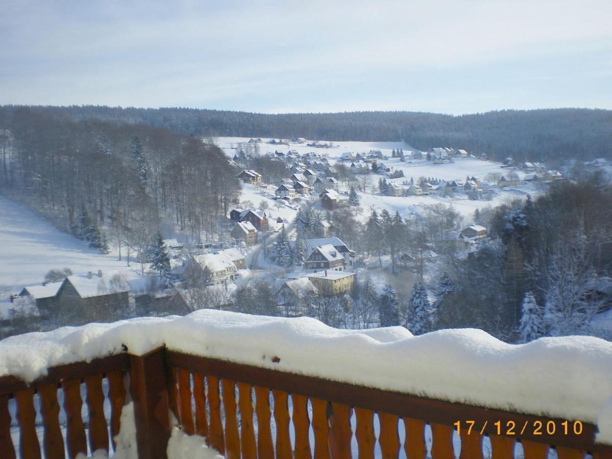 Cozy Apartment In Ore Mountains With Balcony Breitenbrunn  Buitenkant foto